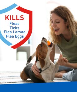 Alternative view of Adams Carpet Powder With Linalool and Nylar, Kills Fleas and Ticks On Contact, Kills All Stages of the Flea Life Cycle, 30 Day Protection, Freshens and Deodorizes, Treats Up to 400 Sq Ft, 1LB Carpet Powder Only