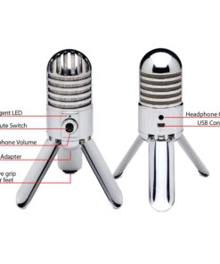 SAMSON Meteor Mic USB Studio Condenser Microphone (Chrome) Chrome Studio Microphone 27 81xAGjIb0DL