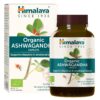 Himalaya Organic Ashwagandha, 60 Day Supply, Herbal Supplement for Stress Relief, Energy Support, Occasional Sleeplessness, USDA Certified Organic, Non-GMO, Vegan, Gluten Free, 670 mg, 60 Caplets 45 81xATVo7uL