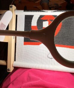 Brightech LightView Flex Magnifying Desk Lamp, 1.75X Light Magnifier, Adjustable Magnifying Glass with Light for Crafts, Reading, Close Work White 40 81xEjoz IKL