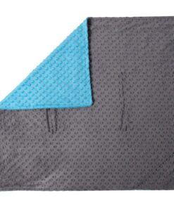 Reversible Unisex Children's Soft Baby Blanket Minky Dot (Turquoise/Grey) Turquoise/Grey 17 81xEs3gg4lL