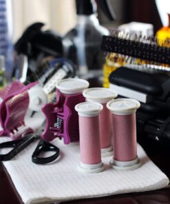 Gurin Ceramic Tourmaline Flat Iron Hair Straightener, 1.25 inch with Carrying Case 29 81xJ2pko9ML