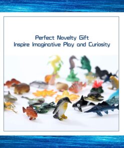 Fun Central 90 Pack - Underwater Deep Sea Animal Toy Figures - Assorted Pack 35 81xKY04 31L