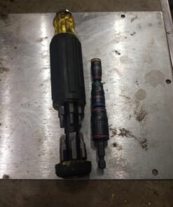 Klein Tools 32500 11-in-1 Screwdriver / Nut Driver Set, 8 Bits (Phillips, Slotted, Torx, Square), 3 Nut Driver Sizes, Cushion Grip Handle Plastic 45 81xLdmpCJCL