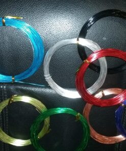 PH PandaHall 650 Feet Colored Aluminum Wire 20 Gauge Jewelry Wire 10 Colors Craft Wire Thin Hobby Wire Bendable Metal Craft Wire Jewelry Beading Wire for Sculpture Floral Arrangement Project 20 Gauge (0.8mm) 10 Colors- 65 Feet 2 55 81xMBB7UbdL