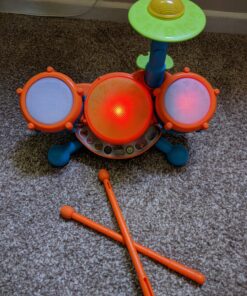 VTech KidiBeats Kids Drum Set, Orange Standard Packaging 35 81xMSjZSxTL