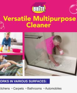 Quick N Brite All Purpose Cleaner, 6 Piece Combo Kit, with Concentrated Cleaner 64 oz 6 Piece Set 20 81xN6eJIkeL