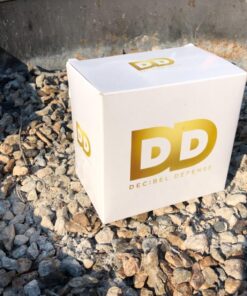 Professional Safety Ear Muffs by Decibel Defense - 37dB NRR - The HIGHEST Rated & MOST COMFORTABLE Ear Protection for Shooting & Industrial Use - THE BEST HEARING PROTECTION...GUARANTEED Regular Black 57 81xNPLNUrkL 2