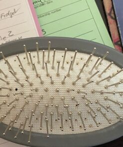 Professional Double Sided Pin & Bristle Brush for Dogs & Cats by GoPets Grooming Comb Cleans Pets Shedding & Dirt for Short Medium or Long Hair 45 81xNk4lISiL