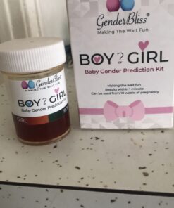 GenderBliss® Gender Prediction Test Kit - Early Pregnancy Boy or Girl Gender Reveal Home Test - Non-invasive Safe for Mother and Baby. Find out your babies gender as early as 10 weeks! 34 81xQN6lZkJL