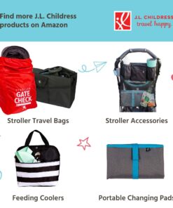 J.L. Childress Gate Check Bag - Air Travel Bag - Fits Convertible Car Seats, Infant carriers & Booster Seats, Red 28 81xU9BKP7L