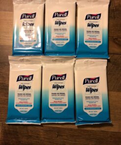 Purell Hand Sanitizing Wipes, Clean Refreshing Scent, 20 Count Travel Pack (Pack of 6) - 9124-09-EC 20 Count (Pack of 6) 23 81xUw3T BvL