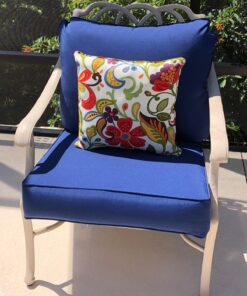 Greendale Home Fashions Deep Seat Cushion Set, Marine 36 81xUwEzjoYL