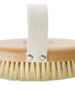 Gute Professional Dry Skin Body Brush, Dry Brush with Cactus/Vegetable Bristles (Firm/Extra Firm Bristles) 11 81xVQBvHBBL