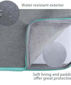ProCase Laptop Sleeve Case Protective Bag 14 - 15.6 Inch Lightgrey 39 81xWYsOk2bL