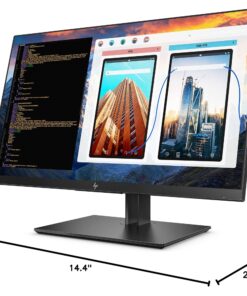 HP Business Z27 2TB68A8 27 inches 4K UHD LED LCD (3840 x 2160) Monitor Black Pearl 11 81xZvfP5z0L
