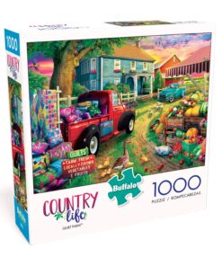 Buffalo Games - Quilt Farm - 1000 Piece Jigsaw Puzzle 24 81xaTMAb3bL