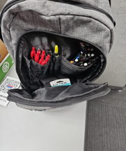 Matein Travel Laptop Backpack, Business Anti Theft Slim Durable Laptops Backpack with USB Charging Port, Water Resistant College School Computer Bag Gifts for Men & Women Fits 15.6 Inch Notebook, Grey Austere Grey 67 81xbK44stUL