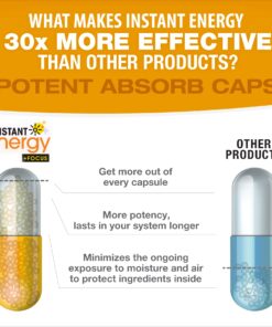 Instant Energy Focus Dietary Supplement, 60 Capsules 60 Count (Pack of 1) 13 81xcr4UsRJL