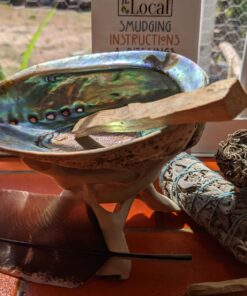 Smudge Kit - White Sage, Palo Santo, Abalone Shell, Smudging Feather for Healing, Purifying, Meditating & Incense (Essentials Plus) 29 81xfMHC6p6L