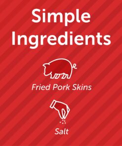Utz Pork Rinds, Original Flavor - Keto Friendly Snack with Zero Carbs per Serving, Light and Airy Chicharrones with the Perfect Amount of Salt, 18 Ounce (Pack of 2) 18 Ounce (Pack of 2) 28 81xhJPGJjEL