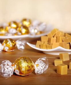 Alternative view of Lindt LINDOR Caramel Milk Chocolate Truffles, Milk Chocolate Candy with Smooth, Melting Truffle Center, Great for gift giving, 25.4 oz., 60 Count 60 Count (Pack of 1)
