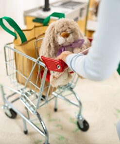 Melissa & Doug Toy Shopping Cart With Sturdy Metal Frame - Toddler Shopping Cart, Pretend Grocery Cart, Supermarket Pretend Play Shopping Cart For Kids Ages 3+ 25 81xhpyXtbLL