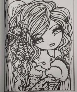 Mermaids, Fairies, & Other Girls of Whimsy Coloring Book: 50 Fan Favs 98 81xiBu9GiKL