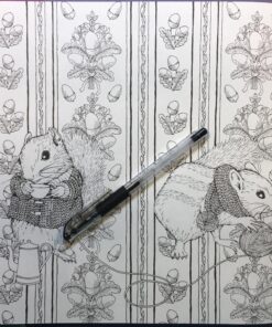 Mori ga kanaderu rhapsody. Rhapsody in the forest.(Coloring Book Japan Edition) 54 81xki07qOrL