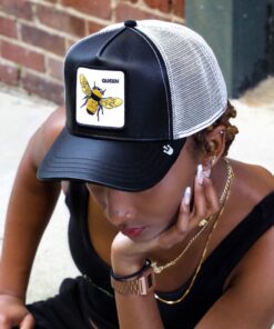 Goorin Bros. Trucker Hat Men - Mesh Baseball SnapBack Cap - The Farm One Size Black (Bee) 23 81xmMCcnTGL