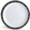 Denby Jet Stripes Salad Plate