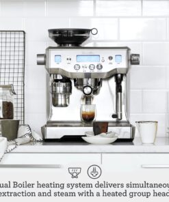 Breville BES980XL Oracle Espresso Machine, Brushed Stainless Steel,Silver 43 81xn1RC5tBL