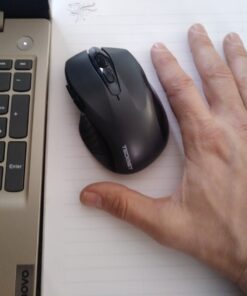 TECKNET Bluetooth Mouse, Wireless Mouse with 6 Buttons, 5 Adjustable DPI Levels, 24 Month Battery Life, Ergonomic Computer Mouse for Laptop, Computer, Mac, PC, Windows, Chromebook, Notebook Grey 66 81xo2LgTh8L