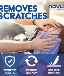 NOVUS 7020 | Plastic Clean & Shine #1 | 8 Ounce Bottle #1 Plastic Clean & Shine 31 81xpa2UoUpL