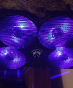 Tree New Bee High Performance Gaming Laptop Cooling Pad for 15.6-17-Inch Laptops with (4 Fans) Four 120mm Fans at 1200 RPM, Black (TNB-K0025) K25 with 4 Fans 61 81xpgWdSe1L