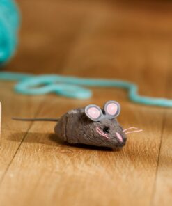 HEXBUG Mouse Robotic Cat Toy (GREY) for all breed sizes 22 81xq8c5 mVL