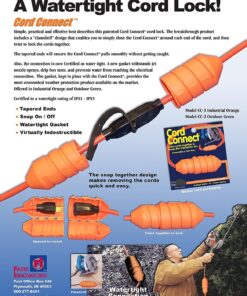 Alternative view of Farm Innovators Model CC-2 Cord Connect Water-Tight Cord Lock - Green (2 Pack)