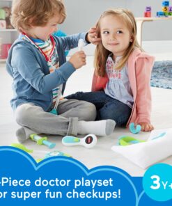 Alternative view of Fisher-Price Preschool Pretend Play Medical Kit 7-Piece Doctor Bag Dress Up Toys for Kids Ages 3+ Years Standard Packaging