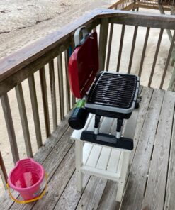 Cuisinart CGG-180T Petit Gourmet Portable Tabletop Propane Gas Grill, Red 17.6 x 18.6 x 11.8-Inch Petit Gourmet Tabletop Gas Grill, Red 58 81xssNEqusL