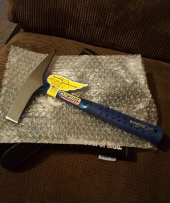 ESTWING BIG BLUE Welding/Chipping Hammer - 14 oz Slag Removal Tool with Forged Steel Construction & Shock Reduction Grip - E3-WC 43 81xsw9S4EAL