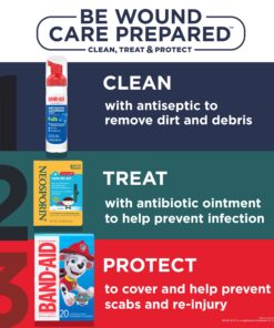 Band-Aid Brand Adhesive Bandages for Minor Cuts & Scrapes, Wound Care Featuring Pokémon Characters for Kids, Assorted Sizes 20 ct Pokemon 20 Count (Pack of 1) 24 81xublykIfL