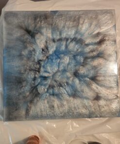 Glow in The Dark Pigment Powder - Neutral and Fluorescent Color for Art Painting, Fine Art, Nail Art Paint, and DIY Crafts - Non-Toxic, Long Lasting 10+ Color Options - Fluorescent Blue - (60 Grams) 60 Grams 36 81xue 8TqML