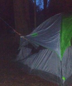 Foxelli Hammock Straps XL – Camping Hammock Tree Straps Set (2 Straps & Carrying Bag), 20 ft Long Combined, 40+2 Loops, 2000 LBS No-Stretch Heavy Duty Hammock Suspension System Kit 34 81xv IAyp L