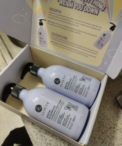 Luseta Tea Tree Shampoo and Conditioner Set with Argan Oil for Oily Hair Clarifying, Fighting Dandruff Sulfate Paraben Free for Men and Women 2x16.9oz 16.9 Fl Oz (Pack of 2) 36 81xwbbAbqfL