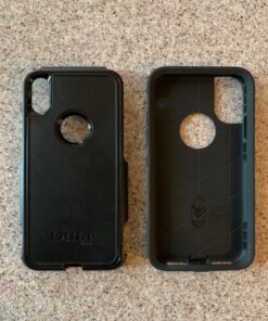 OtterBox iPhone XR Commuter Series Case - BLACK, Slim & Tough, Pocket-Friendly, with Port Protection Retail Packaging 48 81xxWpXyiGL