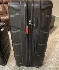 Samsonite Omni PC Hardside Expandable Luggage with Spinner Wheels, 3-Piece Set (20/24/28), Black 3-Piece Set (20/24/28) 35 81y1J34f EL