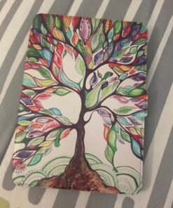 Fintie Slimshell Case for 6" Kindle Paperwhite 2012-2017 (Model No. EY21 & DP75SDI) - Lightweight Protective Cover with Auto Sleep/Wake (Not Fit Paperwhite 10th & 11th Gen), Love Tree 52 81y1jEPcV8L 2