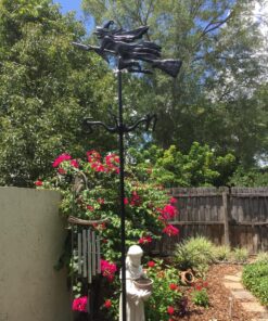 Whitehall Products Flying Witch Garden Weathervane, Black 38 81y2ieVGM0L