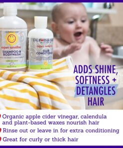 California Baby, Super Sensitive Hair Conditioner, No Fragrance, 8.5 fl oz (255 ml) 8.5 Fl Oz (Pack of 1) 11 81y3bMokEL