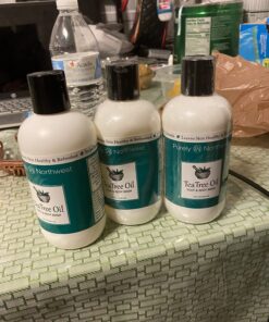 PURELY NORTHWEST-Natural Tea Tree & Peppermint Body Wash for Men & Women-Refreshing Daily Soap for Body Odor & Hygiene, Acne-Effectively Soothes Jock Itch, Chafing & Athletes Foot-Discolored Nails-9oz 9 Fl Oz (Pack of 1) 61 81y4c5mJwHL